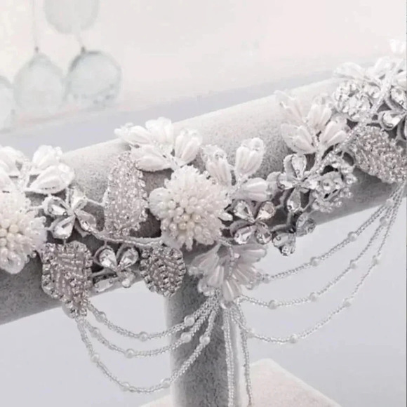 She's My Everything is a Unique 7pc. One-Of-A-Kind Tiara Ensemble - Picture 16 of 17